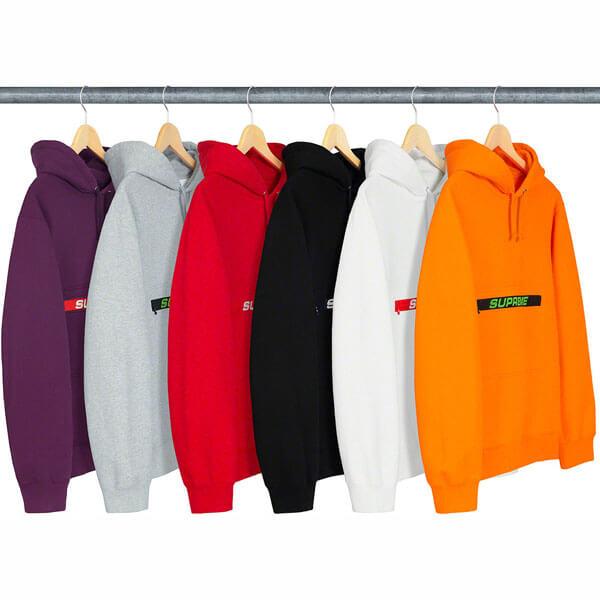 ★シュプリーム パーカー コピー Supreme 偽物★ SS19 Week 4 ★Zip Pouch Hooded Sweatshirt201116CC09